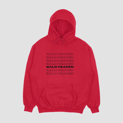 BaldHeaded Red-Hoodie