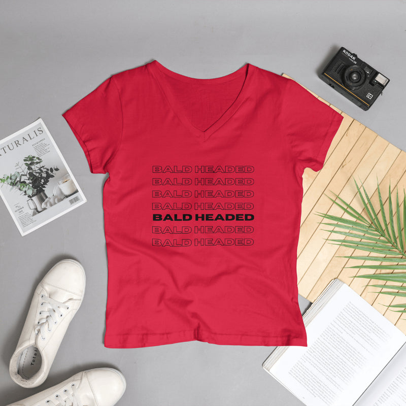 Baldheaded V-Neck Red